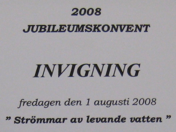 Invigningsprogram